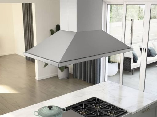 Zephyr Siena Pro 42" Stainless Steel Island Hood - Image 3
