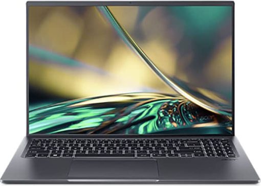 Acer Swift X Gray 16" Laptop Intel i7-1260P 16GB RAM 512GB SSD, Intel Arc A370M Graphics