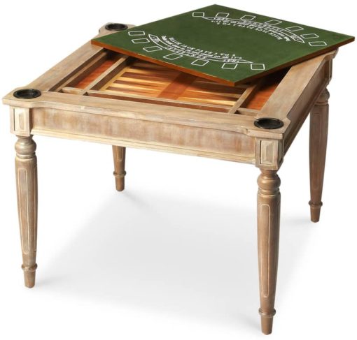 Butler Specialty Company Vincent Driftwood Multi-Game Card Table - Image 2