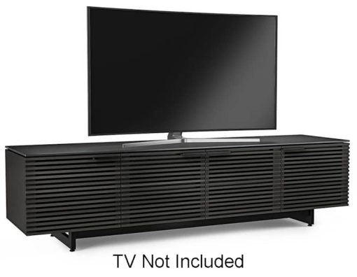 BDI Corridor 8173 Charcoal Stained Ash Low Profile Cabinet - Image 2