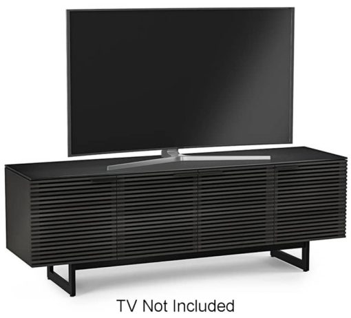 BDI CORRIDOR 8179 Charcoal Stained Ash TV Console - Image 2