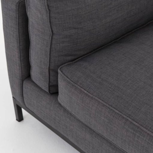 Four Hands Atelier Collection Bennett Charcoal Grammercy Sofa - Image 6