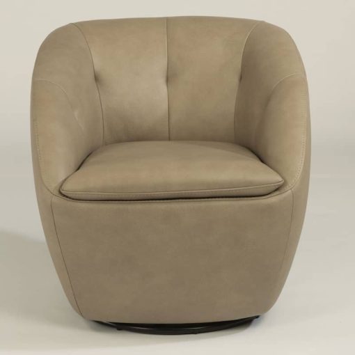 Flexsteel Wade Leather Swivel Chair - Image 2
