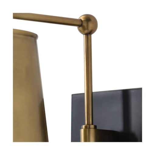 Arteriors Watson Antique Brass Sconce Wall Light - Image 4