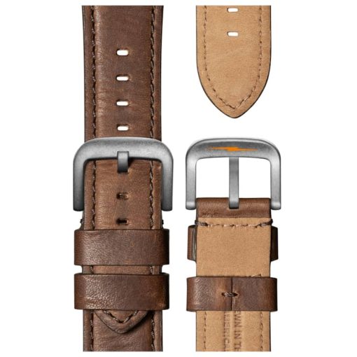 Shinola The Runwell Dark Gray Dial Tan Leather Watch, 47mm - Image 4