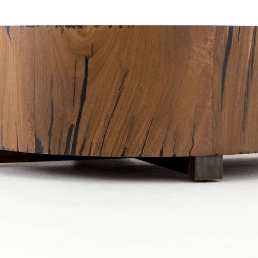 Four Hands Wesson Collection Natural Yukas Hudson Coffee Table - Image 4