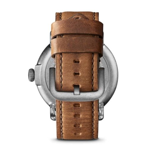 Shinola The Runwell Dark Gray Dial Tan Leather Watch, 47mm - Image 5