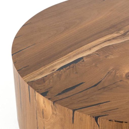 Four Hands Wesson Collection Natural Yukas Hudson Coffee Table - Image 5