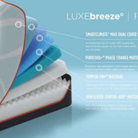 Tempur-Pedic LUXEbreeze Firm Twin XL Mattress - Image 6