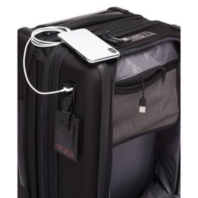 TUMI Alpha 3 Black International Dual Access 4 Wheeled Carry-On - Image 6