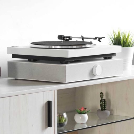 Andover SpinDeck MAX White Fully-Automatic Belt-Drive Turntable - Image 4