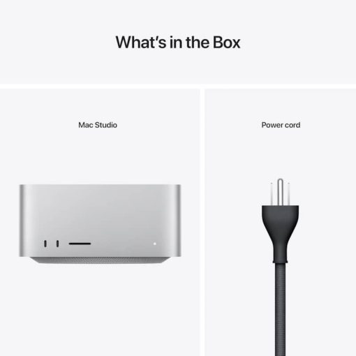 Apple Mac Studio Desktop Apple M1 Max Chip 32GB Unified RAM 512GB SSD (Early 2022) - Image 6