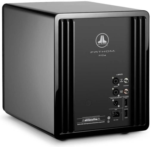 JL Audio Fathom 10" Black Gloss Powered Subwoofer - Image 2