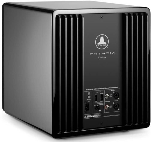 JL Audio 12" Fathom Black Gloss Powered Subwoofer - Image 3
