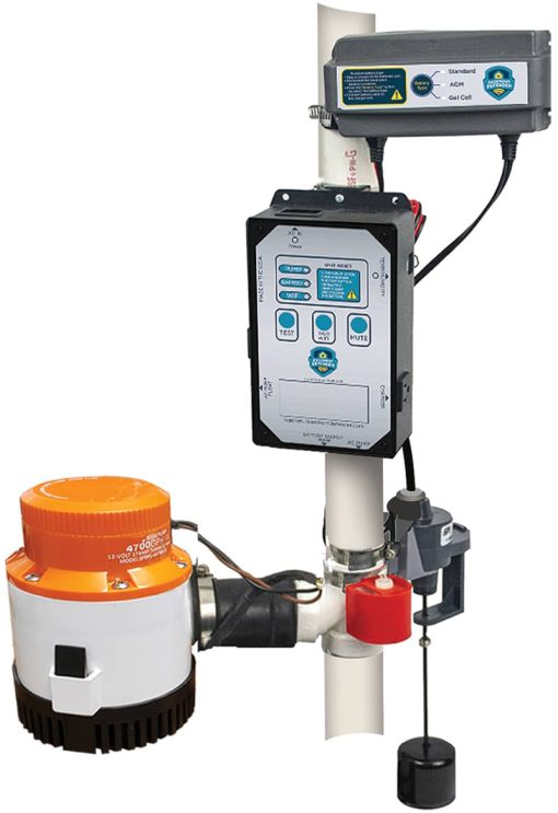 Basement Defender Battery Backup Pump System