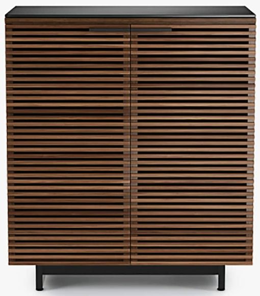 BDI Corridor 5620 Natural Walnut Bar Cabinet