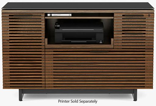 BDI Corridor 6520 Natural Walnut Multifunction Cabinet