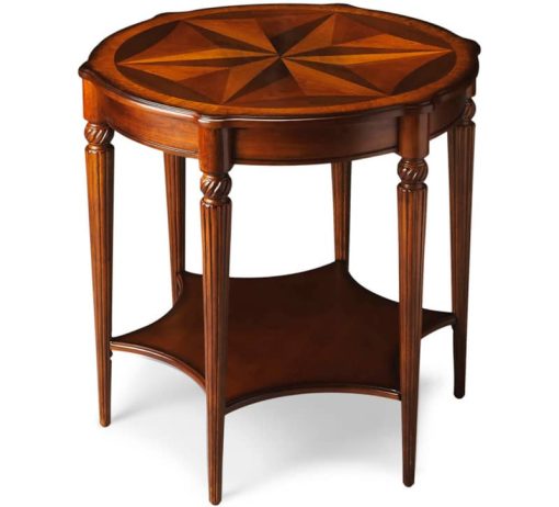 Butler Specialty Company Bainbridge Olive Ash Burl Accent Table