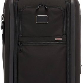 TUMI Alpha 3 Black International Dual Access 4 Wheeled Carry-On