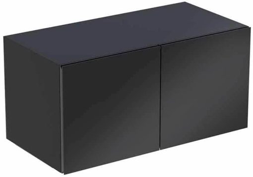 BDI Semblance Black Double-Width Cabinet