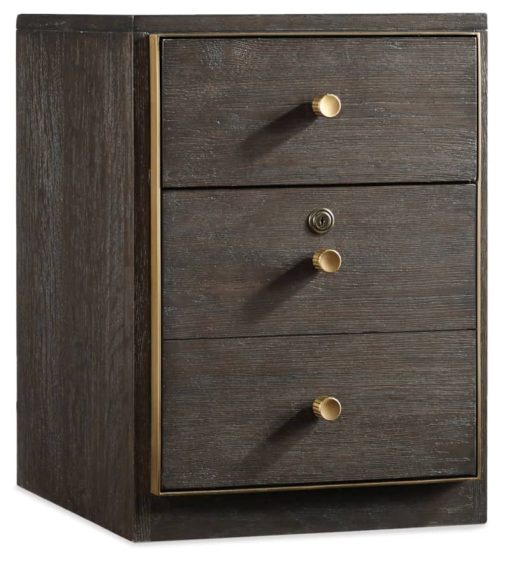 Hooker Furniture Curata Dark Mobile File Cabinet