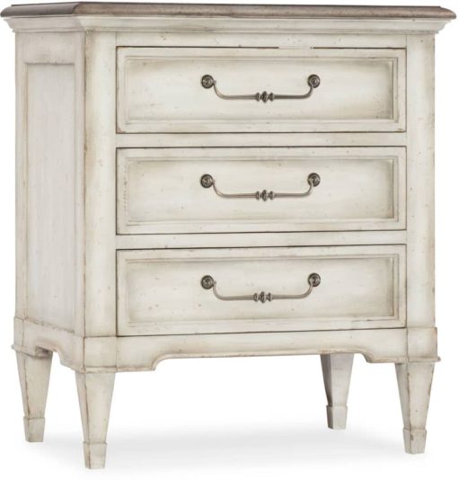Hooker Furniture Bedroom Arabella Three-Drawer Nightstand