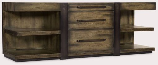 Hooker Furniture Home Office Crafted Leg Desk Credenza