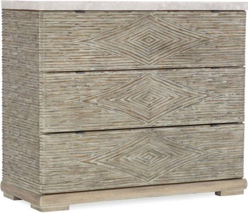 Hooker Furniture Living Room Amani Three-Drawer Accent Chest
