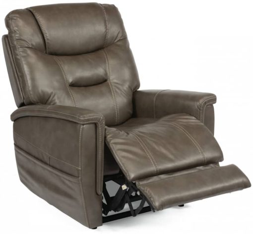 Flexsteel Shaw Fabric Power Lift Recliner