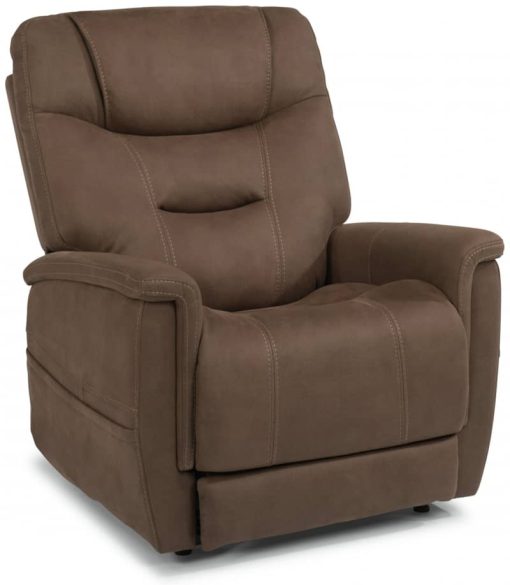 Flexsteel Shaw Fabric Power Lift Recliner