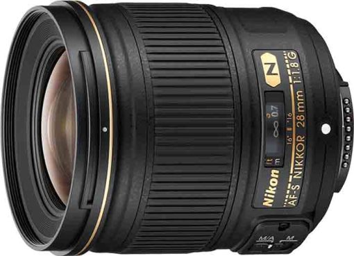 Nikon AF-S NIKKOR 28mm f/1.8G Lens
