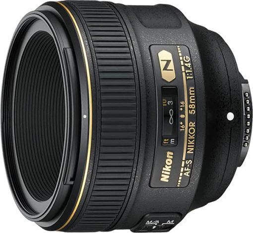 Nikon AF-S NIKKOR 58mm f/1.4G Lens