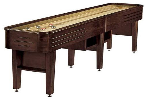 Brunswick Andover II 12' Espresso 2-Piece Shuffleboard Table