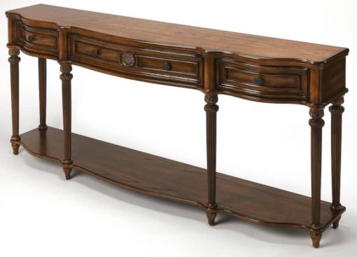 Butler Specialty Company Peyton Vintage Oak Console Table