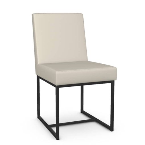 Amisco Darlene Oyster/Black Coral Dining Chair
