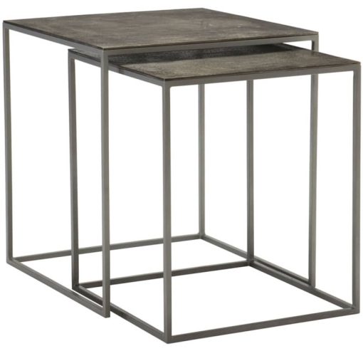 Bernhardt Graphite Eaton Nesting Table