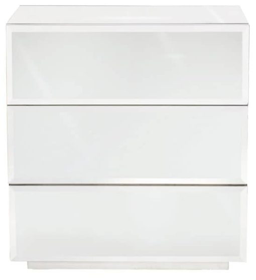 Bernhardt Silver Argenta Nightstand