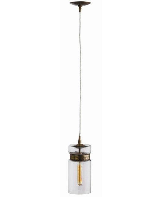 Arteriors Garrison Clear Cylindrical Pendant