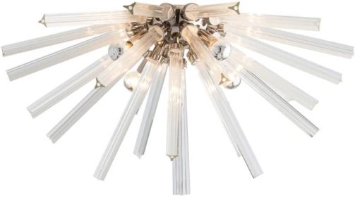 Arteriors Hanley Polished Nickel Flush Mount