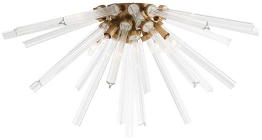 Arteriors Hanley Antique Brass Flush Mount