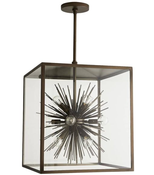 Arteriors Zanadoo Aged Brass Outdoor Pendant