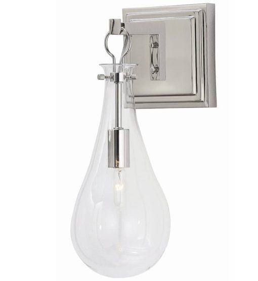 Arteriors Sabine Polished Nickel Outdoor Sconce
