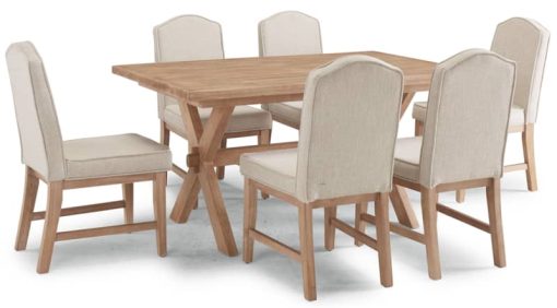 Homestyles Cambridge Whitewash 7-Piece Dining Set