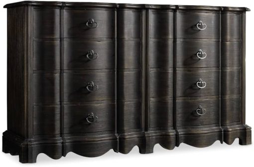 Hooker Furniture Corsica Dark Eight Drawer Dresser