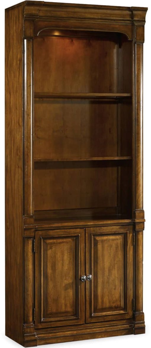 Hooker Furniture Home Office Warm Chestnut Tynecastle Bunching Bookcase
