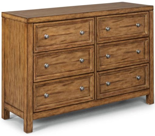 Homestyles Sedona Toffee 6 Drawer Dresser