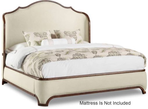 Hooker Furniture Bedroom Archivist King Upholstered Shelter Bed
