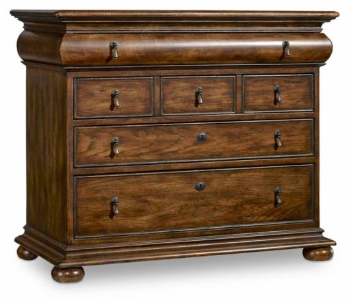 Hooker Furniture Archivist Dark Wood Accent Chest
