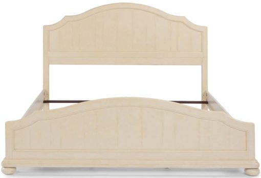 Homestyles Provence Antiqued White King Bed