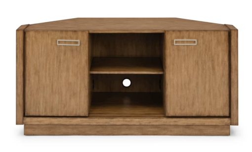 Homestyles Big Sur Oak Corner Entertainment Stand